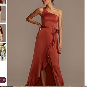 David's Bridal Bridesmaids Dress